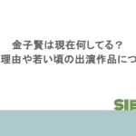 金子賢は現在何してる?消えた理由や若い頃の出演作品についても